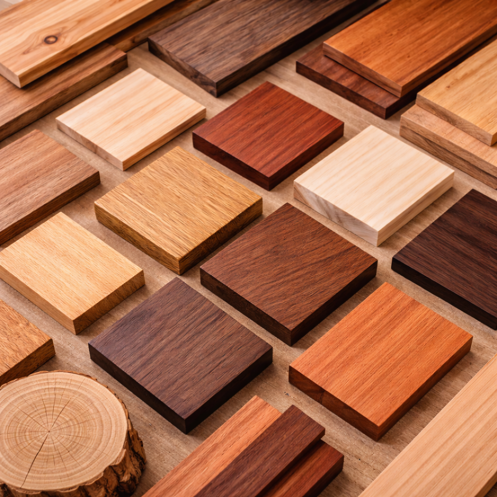Các loại gỗ nguyên liệu